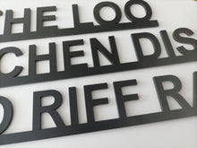 KITCHEN DISCO - Door Topper Sign