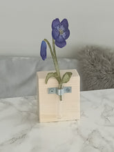 Laser Cut Wooden Violet - Flower In A Test Tube