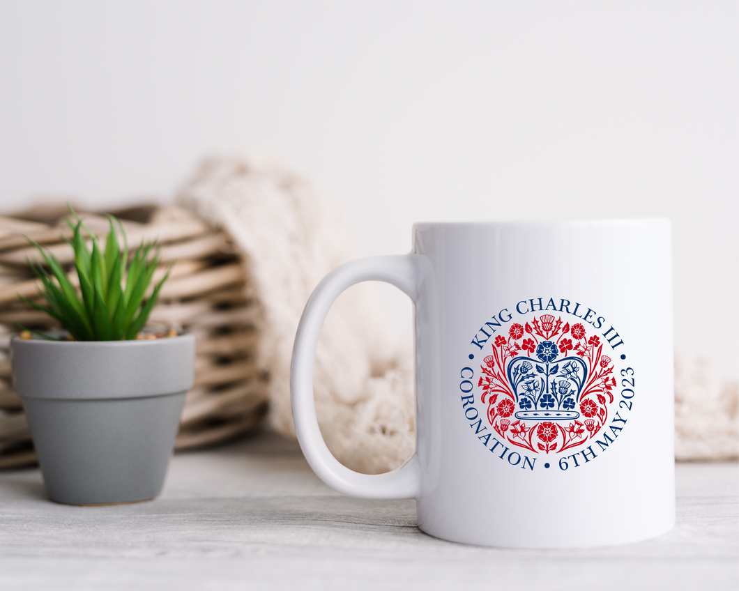 King Charles III Coronation Mug -  printed ceramic mug