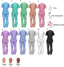 Medics in Scrubs - Nurse - Doctor - Dentist - Surgeon -  printed ceramic mug