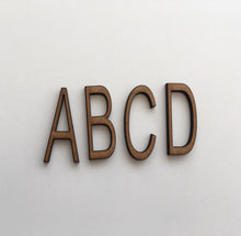 Arial font MDF letters - Fred And Bo
