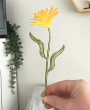 Laser Cut Wooden Aster - Flower In A Test Tube - Birth Month Flower Gift