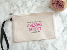 Linen pouch- Awesome Dentist