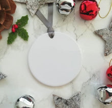 Let It Snow Ceramic Hanging Decoration