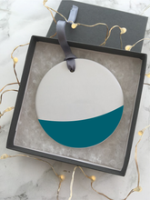 Colour block - Personalised Name - Ceramic Hanging Decoration - Fred And Bo