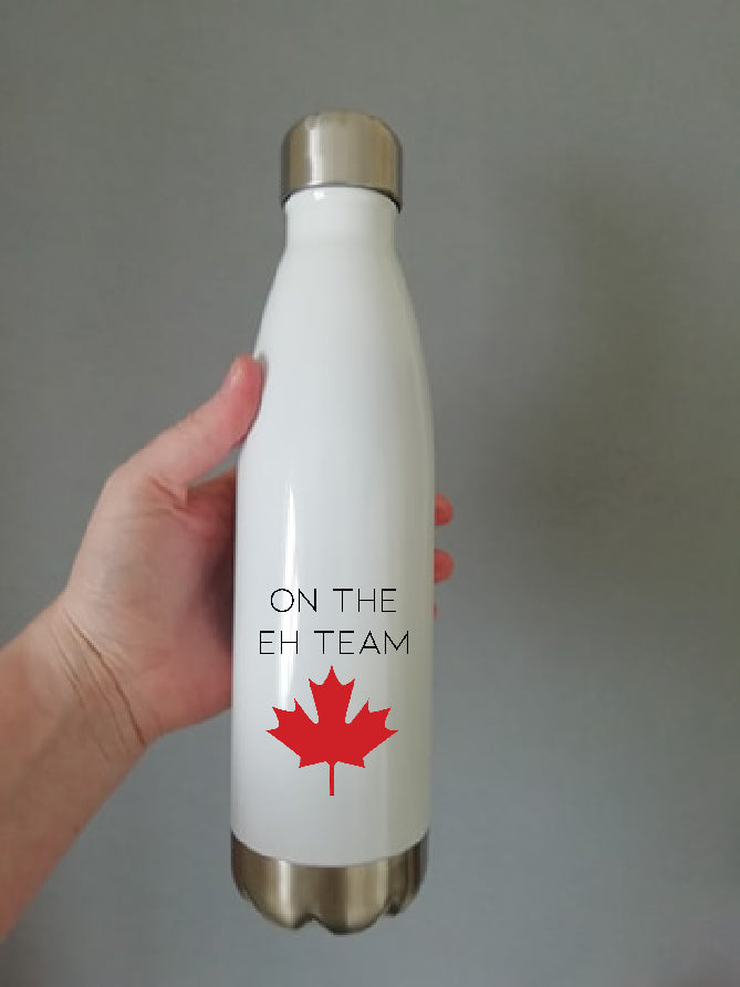 Canadian Flag The Eh Team Chilly Water Bottle 500ml
