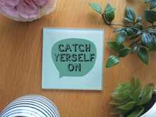 Belfast Slang - Glass Coaster- set of 4
