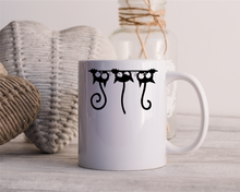 crazy cats ceramic mug