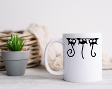 crazy cats ceramic mug