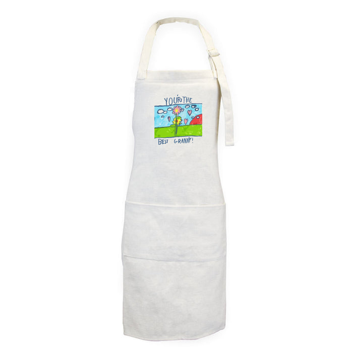 Adult Personalised Apron - Childs Drawing