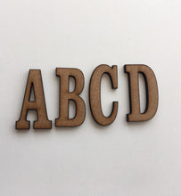 Clarendon font MDF letters - Fred And Bo