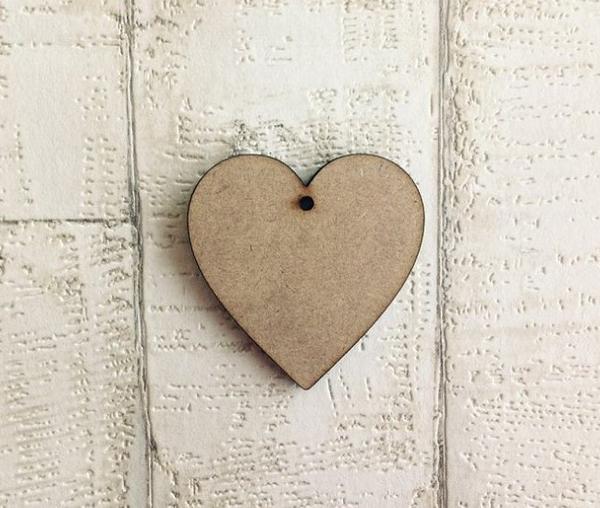 Classic Heart MDF - Fred And Bo