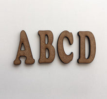 Cooper font MDF letters - Fred And Bo