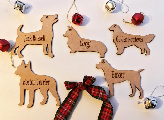 Personalised Dog Decoration - Cocker Spaniel - Fred And Bo