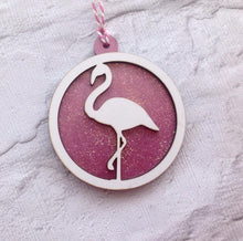 Flamingo bauble- Christmas decoration - Fred And Bo