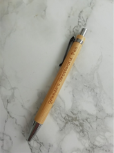 Personalised Engraved Wooden Pen - Granda's Crossword Pen