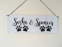 Pet memorial plaque sign - Fred And Bo