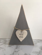 Scandinavian style Christmas Tree- Grey GOD JUL - Fred And Bo