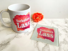 Yorkshire Lass Glass Coaster - Fred And Bo
