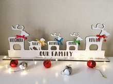 Reindeer Family Personalised Christmas Decoration - Fred And Bo