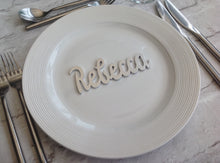 Wedding name place settings- laser cut names set of 10 - Fred And Bo