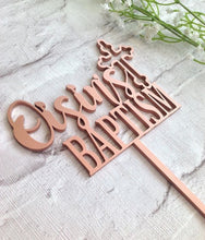 Christening cake topper - - Fred And Bo