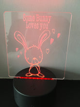 Some bunny loves you LED Night Light with remote control - Fred And Bo