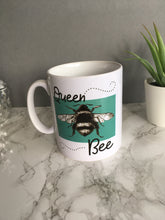 Queen Bee printed ceramic mug - Fred And Bo