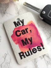 Car Air Freshener- My Car My Rules- Funny humor gift - Fred And Bo
