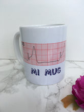 MI mug - heart attack - cardiology nurse heart quote ceramic mug - Fred And Bo