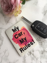 Car Air Freshener- My Car My Rules- Funny humor gift - Fred And Bo