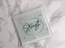 Positive affirmations Glass Coaster set of 4 - Fred And Bo