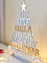Laser cut Christmas tree personalised - Fred And Bo
