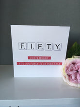 50th Birthday card - Fred And Bo