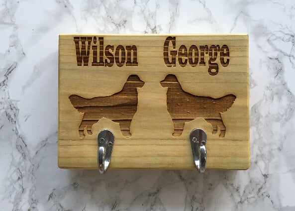 Personalised dog lead online hooks