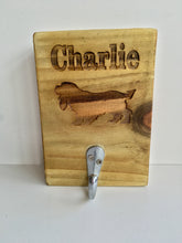 Personalised Dog Lead Holder - Fred And Bo
