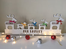 Reindeer Family Personalised Christmas Decoration - Fred And Bo