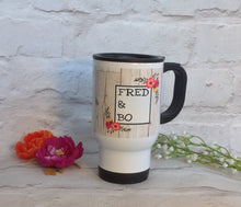Travel mug- personalised with photo - Fred And Bo