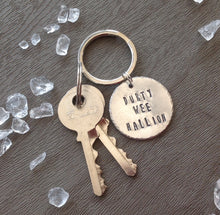 Durty wee hallion - Belfast slang - hand stamped key chain - Fred And Bo