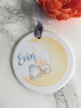 Ceramic New Baby Hanging Decoration - Fred And Bo
