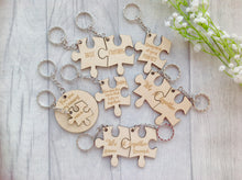 Best friends jigsaw puzzle two piece keyring - Fred And Bo