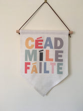Hanging Banner Flag- Céad Míle Fáilte - Fred And Bo