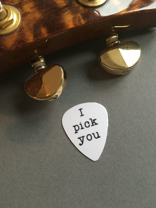Guitar Pick- I Pick you (set of 3) - Fred And Bo