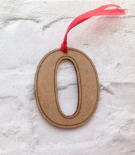 INITIAL Hanging decoration - Christmas decor bauble - Fred And Bo