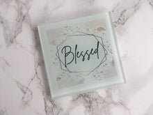Positive affirmations Glass Coaster set of 4 - Fred And Bo