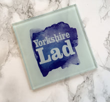 Yorkshire Lad Glass Coaster - Fred And Bo
