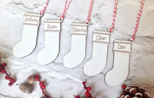 Christmas stocking family decoration - Fred And Bo