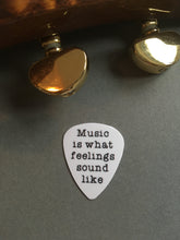 Guitar Pick- Music is what feelings sound like (set of 3) - Fred And Bo