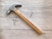 Engraved Hammer- 16oz claw hammer personalised - Fred And Bo