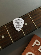 Guitar Pick- Dad The man The myth The Guitar legend (set of 3) - Fred And Bo